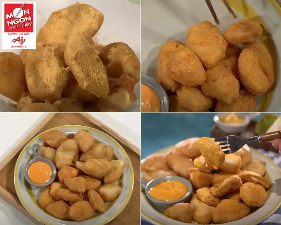 Cách làm bánh sake chiên giòn 2 vị ăn là ghiền