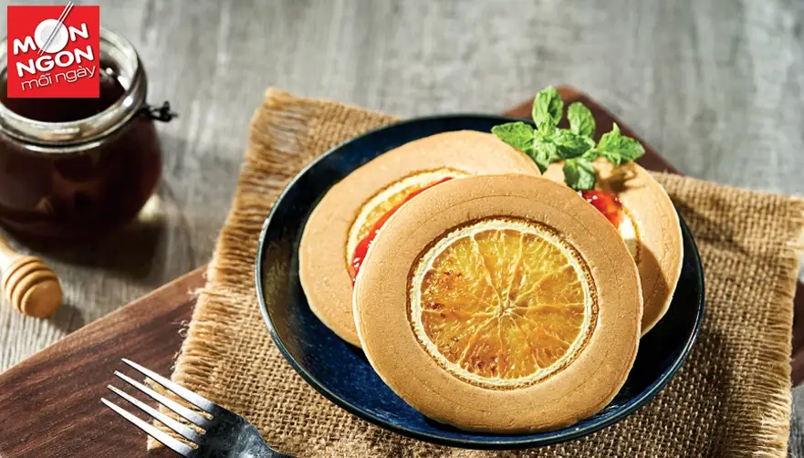 B&aacute;nh r&aacute;n cam mật ong
