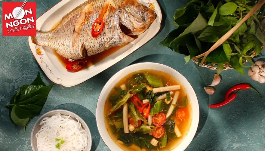 Canh c&aacute; hanh vị Th&aacute;i