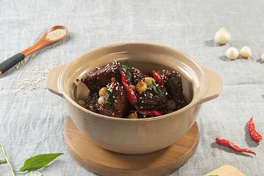 sườn non rim củ n&eacute;n