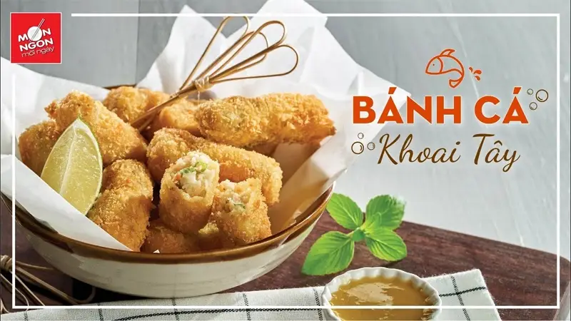 Cách làm bánh cá khoai tây giàu dinh dưỡng cho bé
