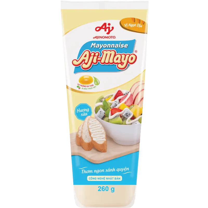 Xốt Mayonnaise Aji-mayo® Vị Ngọt Dịu