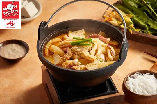 Lẩu chao mực