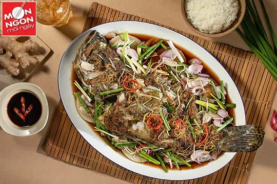 C&aacute; bống m&uacute; hấp cay