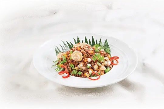 Cơm gạo lức chi&ecirc;n ngh&ecirc;
