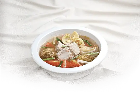 canh sườn cải chua