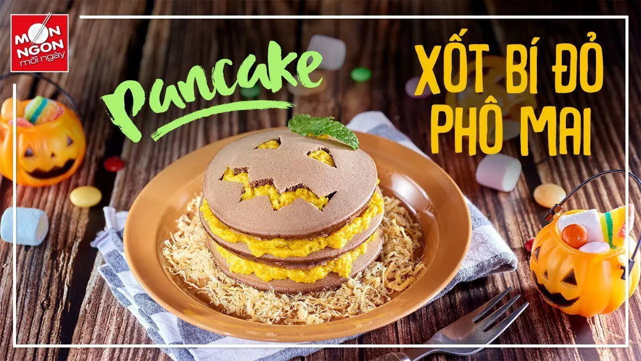Pancake xot bi do pho mai 1