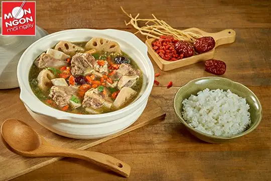 Thực đơn dinh dưỡng cho người thân gia đình dịp đầu năm