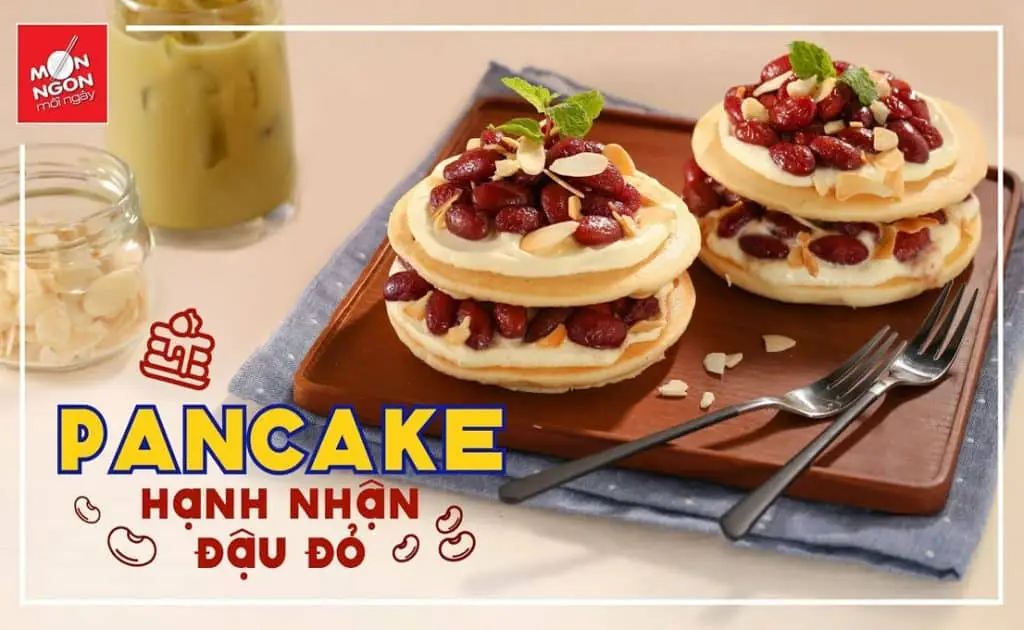 Tiếp sức mùa thi cho bé với món bánh đậu đỏ thơm ngon
