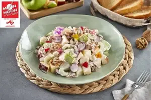 salad t&aacute;o v&agrave; hạt &oacute;c ch&oacute;