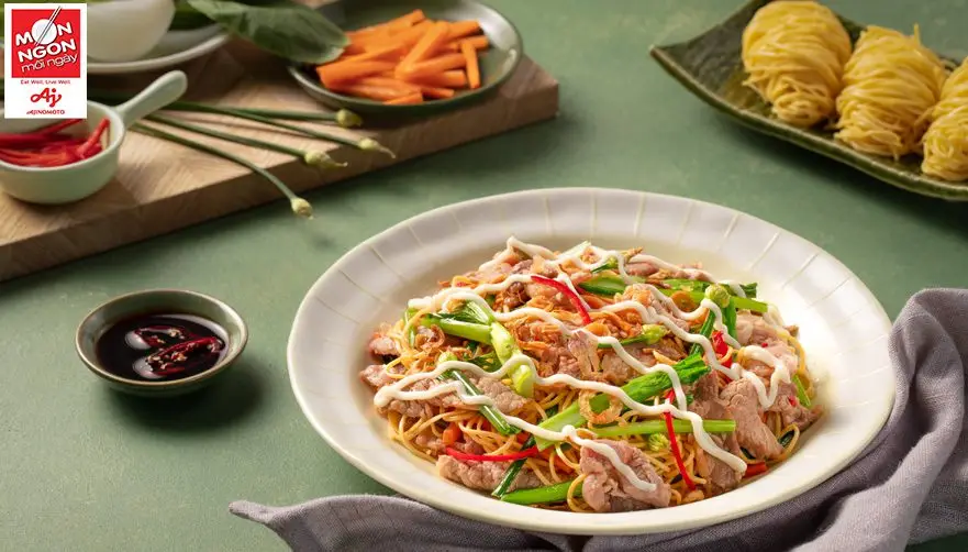 M&igrave; trộn xốt mayonaise