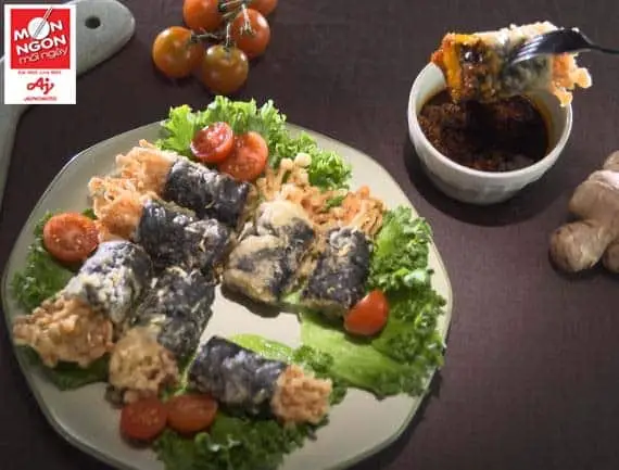 Nấm kim châm chiên kiểu này, làm bao nhiêu cũng ăn hết