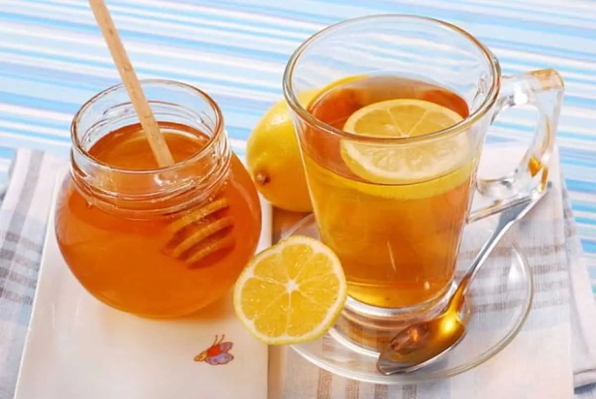 uống nước chanh mật ong