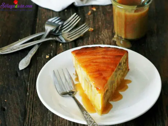 C&aacute;ch l&agrave;m b&aacute;nh chuối nướng 6