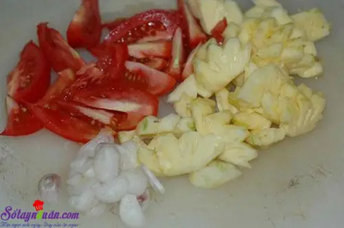 canh ngao nấu dứa