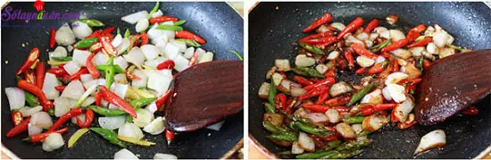 c&aacute;ch chế biến mực x&agrave;o chua cay 4