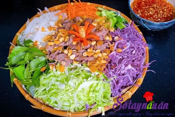 c&aacute;ch l&agrave;m nộm ngũ sắc