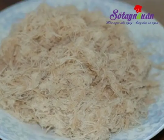 c&aacute;ch l&agrave;m ruốc thịt nhanh v&agrave; ngon