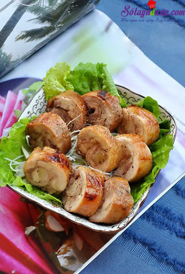 c&aacute;ch l&agrave;m g&agrave; nướng giấy bạc 8