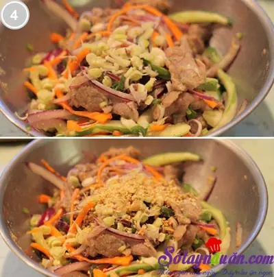L&agrave;m nộm thịt b&ograve; 4
