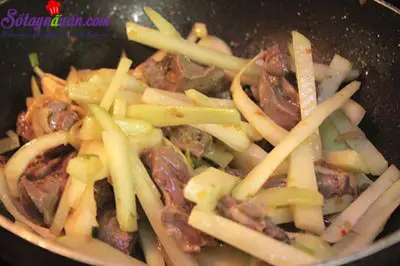 tim lợn x&agrave;o su su 4