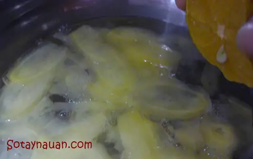 c&aacute;ch l&agrave;m mứt gừng
