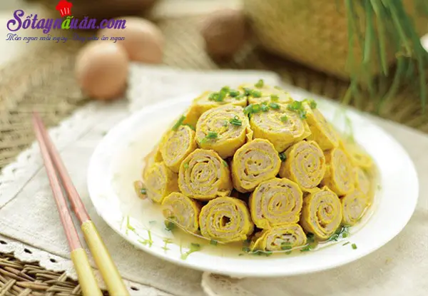 Hướng dẫn cách làm trứng cuộn thịt ngon và đẹp mắt