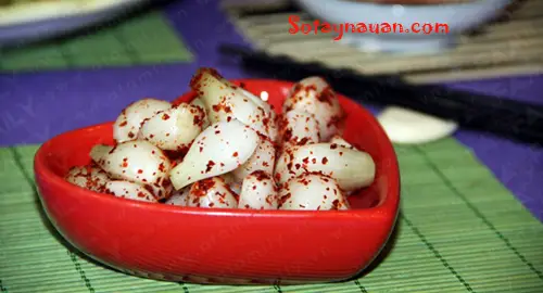 Muối dưa hành ngon ăn tết thôi nào