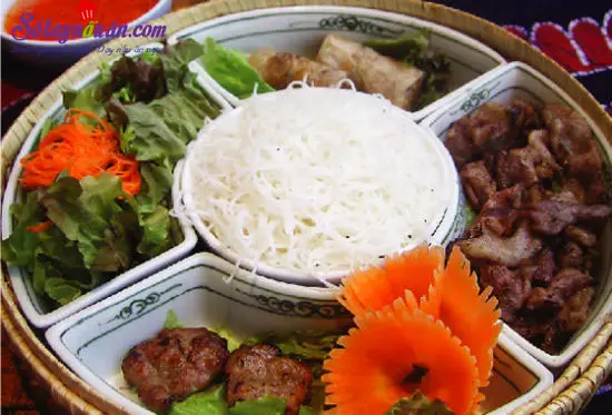 c&aacute;ch l&agrave;m b&uacute;n chả thịt nướng 5