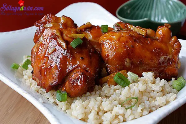c&aacute;ch l&agrave;m g&agrave; kho gừng 6