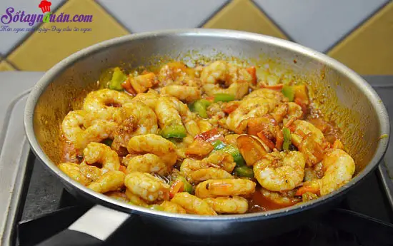 C&aacute;ch l&agrave;m t&ocirc;m x&agrave;o cay đơn giản m&agrave; ngon 5