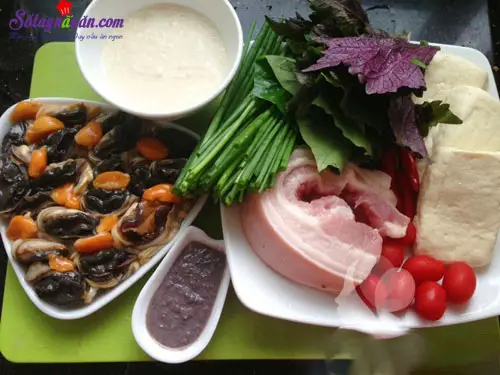 C&aacute;ch l&agrave;m ốc om chuối đậu