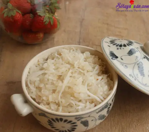 Xôi dừa – món ăn ngon cho ngày Tết cổ truyền