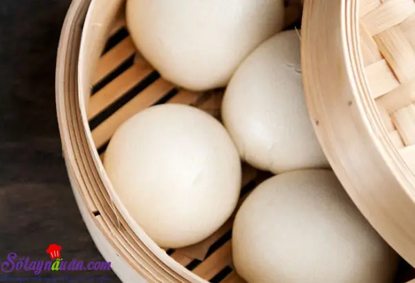 Bánh bao nhân đậu đỏ thơm ngon số một