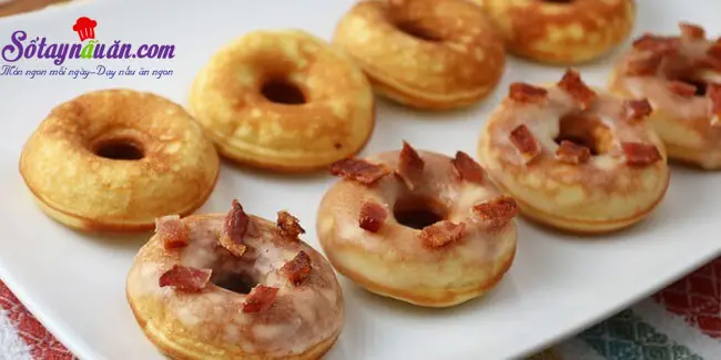 Bánh donut vừa ngon mà không lo béo