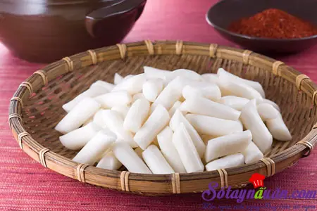 Bánh gạo Tteokbokki tự làm