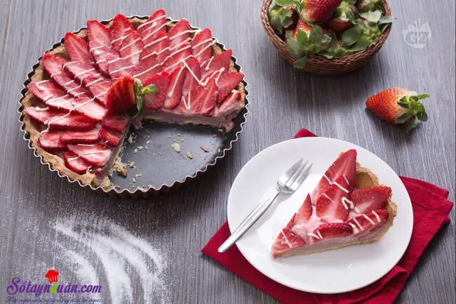 Cách làm bánh Crostata dâu tây ngon tuyệt