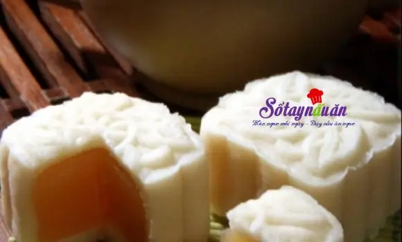 Cách làm bánh dẻo trung thu nhân custard cực hấp dẫn
