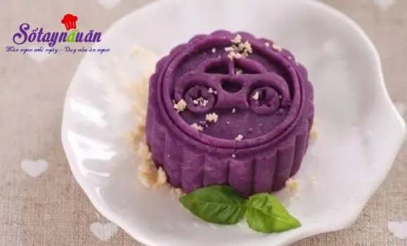 Cách làm bánh trung thu khoai lang không cần lò nướng