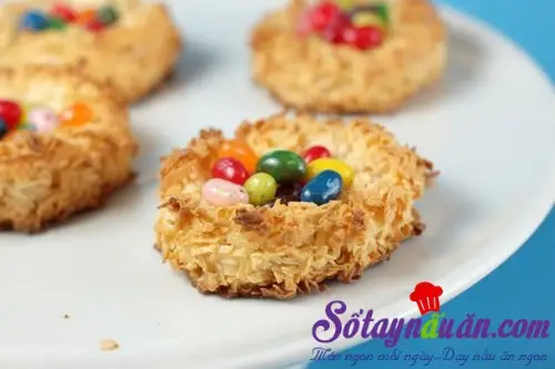 B&aacute;nh dừa tổ chim nướng
