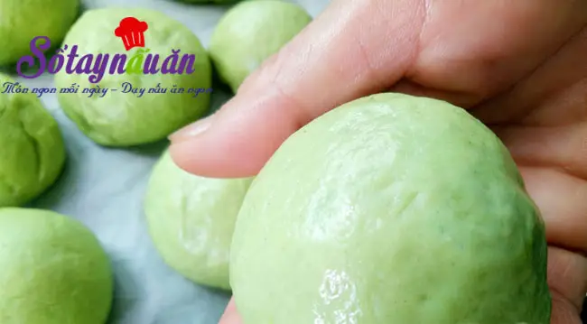 C&aacute;ch l&agrave;m b&aacute;nh bao chay nh&acirc;n tr&agrave; 6xanh cực dễ cực ngon