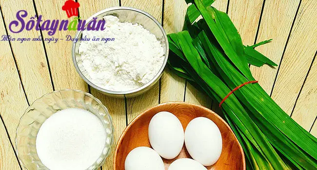 C&aacute;ch l&agrave;m b&aacute;nh chiffon l&aacute; dứa thơm mềm xốp cực ngon