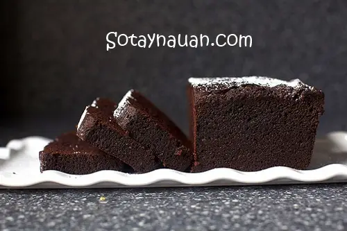 Cach lam banh chocolate, cach lam banh so co la, banh chocolate ngon, banh so co la ngon