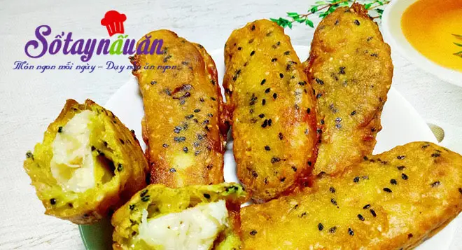 B&aacute;nh chuối chi&ecirc;n vừng đen 8