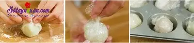 C&aacute;ch l&agrave;m b&aacute;nh mochi bằng l&ograve; vi s&oacute;ng
