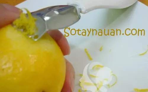 C&aacute;ch l&agrave;m b&aacute;nh mousse tr&agrave; xanh chanh 9