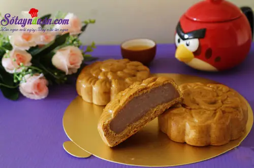 C&aacute;ch l&agrave;m b&aacute;nh trung thu nh&acirc;n khoai m&ocirc;n kết quả 2