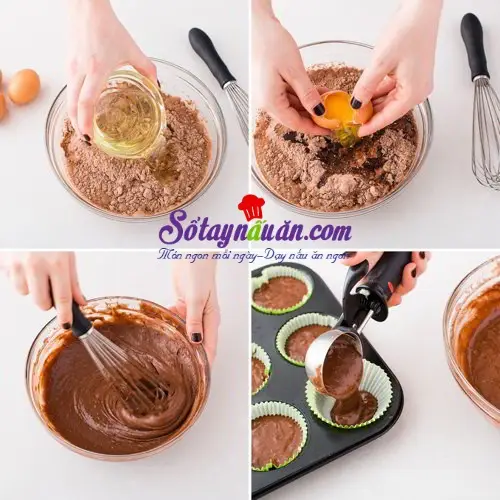 C&aacute;ch l&agrave;m cupcake qu&aacute;i vật Halloween si&ecirc;u dễ thương