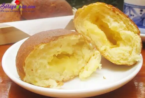 C&ocirc;ng thức l&agrave;m b&aacute;nh papparoti nh&acirc;n kem trứng ngon tuyệt 7.3
