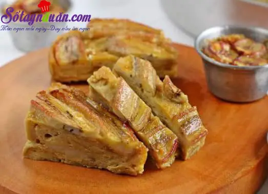 C&aacute;ch l&agrave;m b&aacute;nh chuối nướng 2